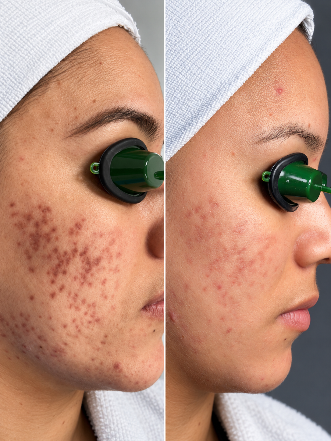 Original client comparison: before and after